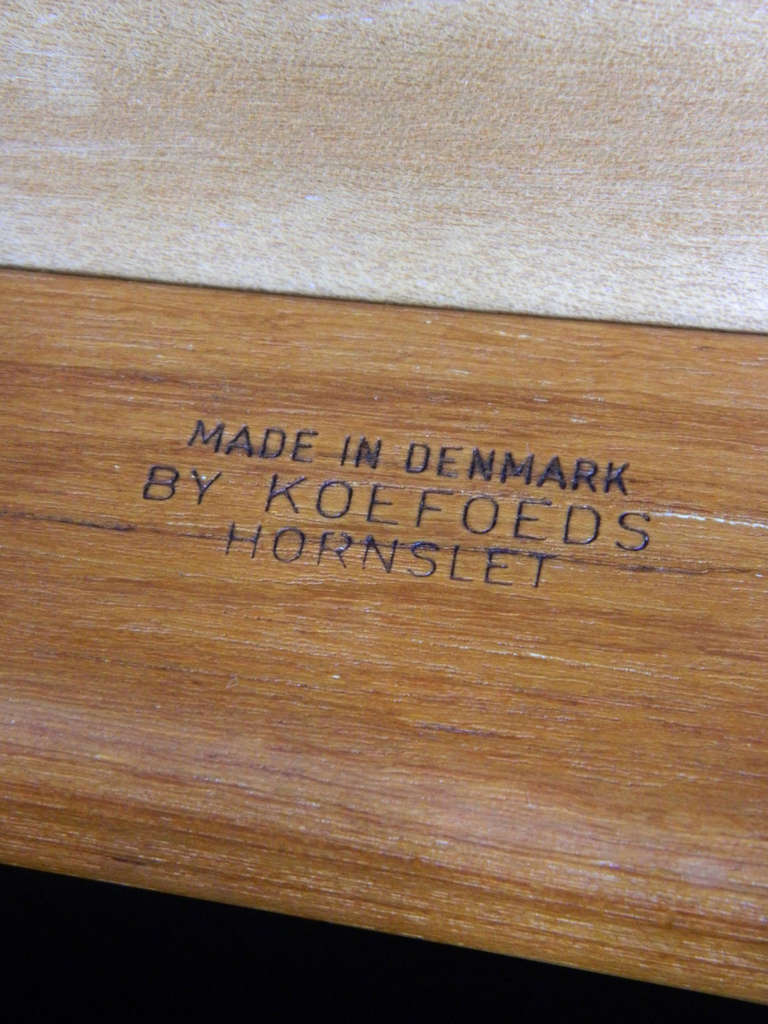 Set of 12 Koefoeds Hornslet Teak Chairs 4