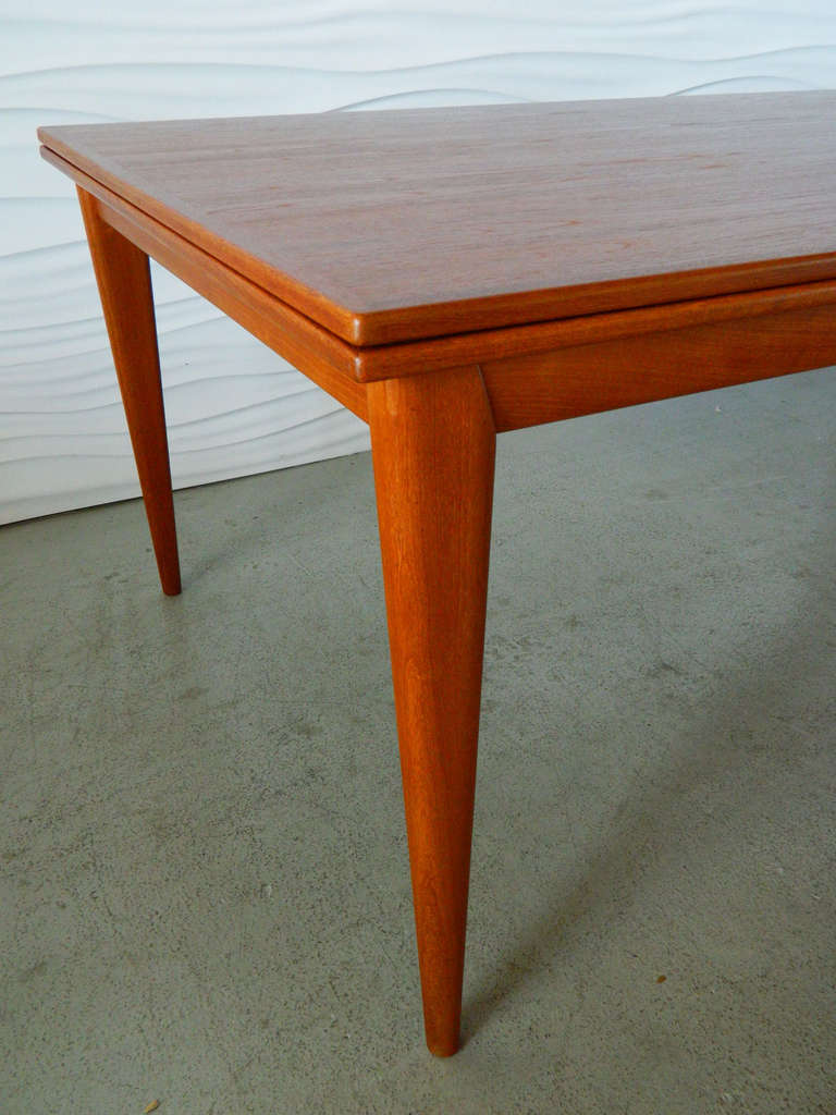 Danish Modern JL Moller Teak Dining Table 4
