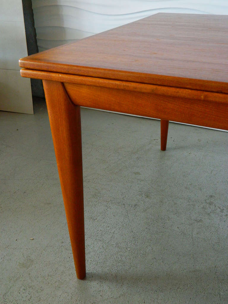 Danish Modern JL Moller Teak Dining Table 5