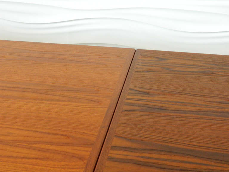 Sycamore Danish Modern JL Moller Teak Dining Table