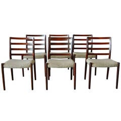 Niels O. Moller Rosewood Dining Chairs
