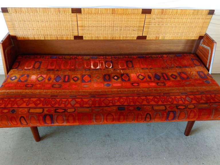 20th Century Hans Wegner Convertible Sofa Day Bed