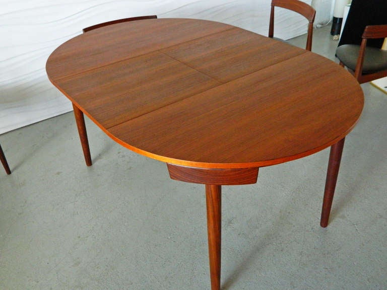 Hans Olsen Table and Chairs for Frem Rojle 1