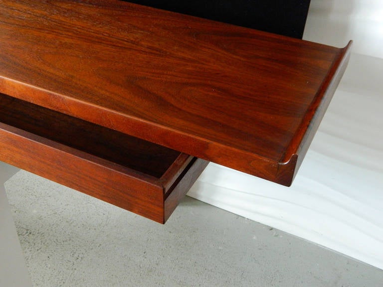 American Mid-Century Modern Floating Shelf Console 3