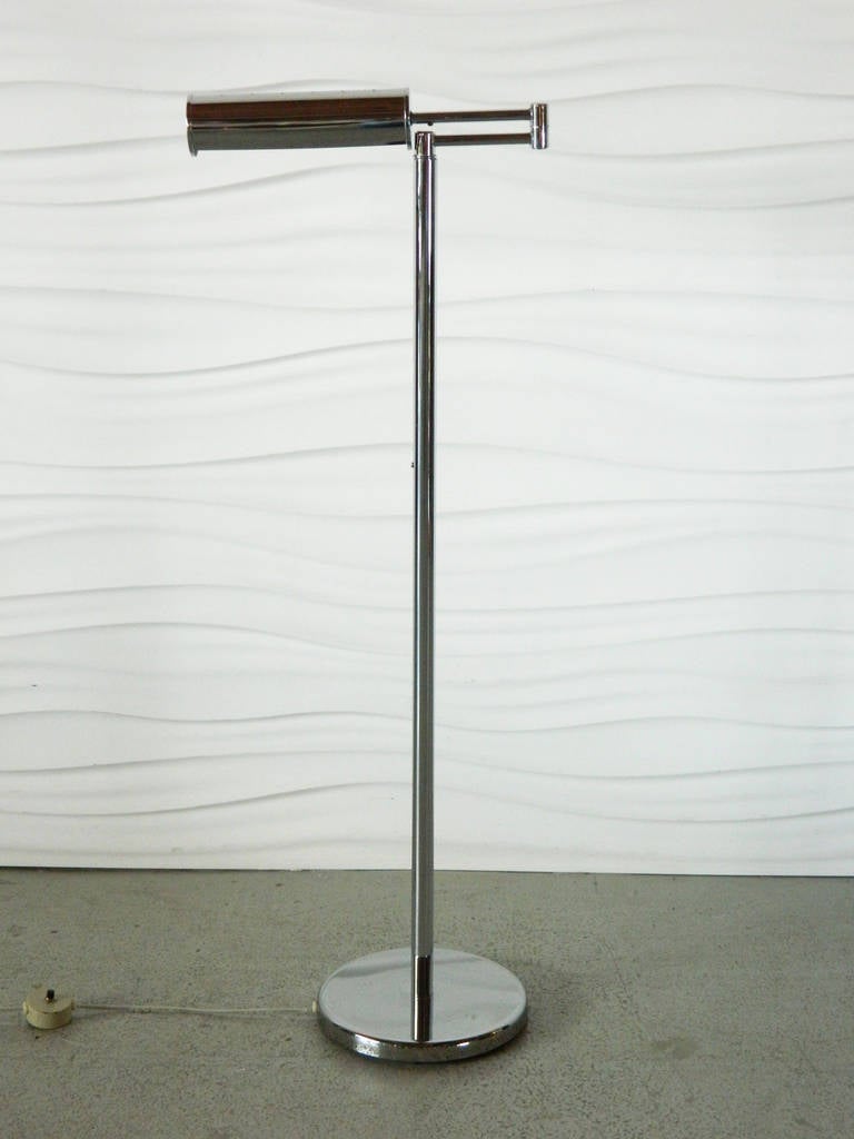 Walter Von Nessen Chrome Swing Arm Floor Lamp For Sale At Stdibs - Walter Von Nessen Chrome Swing Arm Floor Lamp walter von nessen chrome swing arm floor lamp for sale at stdibs - walter von nessen chrome swing arm floor lamp