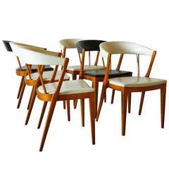 Set of Six DUX/Sweden Dining Chairs