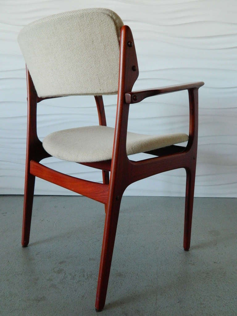Eric Buck Rosewood Arm Chair In Good Condition In Baltimore, MD