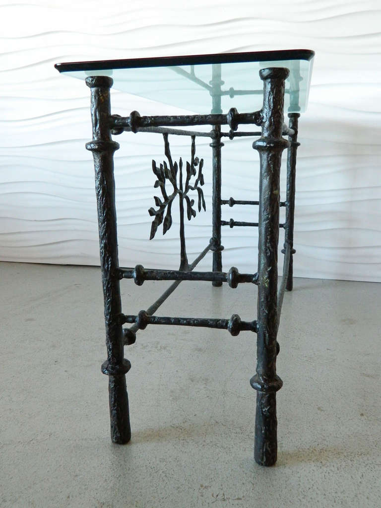 American Diego Giacometti-Style Console Table