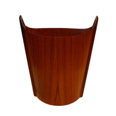 P.S. Heggen Teak Wastepaper Basket