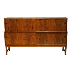 Danish Rosewood Sideboard Credenza Danish Rosewood Sideboard Credenza