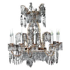 Superb Antique Russian Neoclassical Chandelier, Ca.1890.