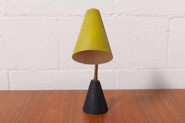 Mid-Century Modern Hala Triangle Cone Desk Lamp