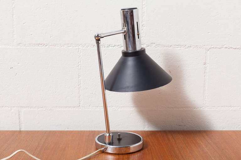 Dutch Mid-Century Hala Style Desk Lamp