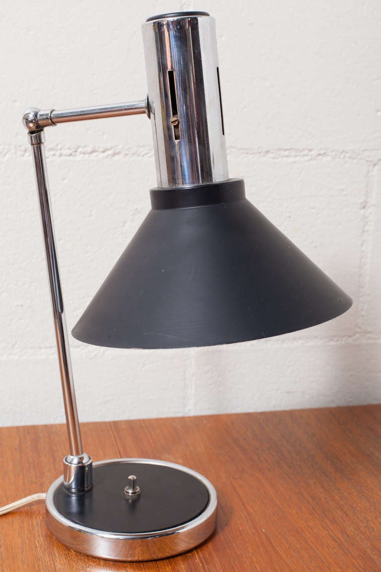 Metal Mid-Century Hala Style Desk Lamp