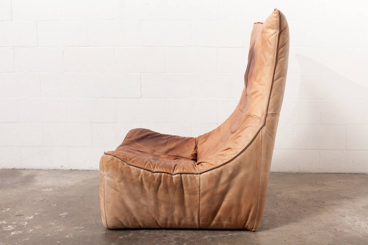 Dutch Gerard Van Den Berg Rock Lounge Chair