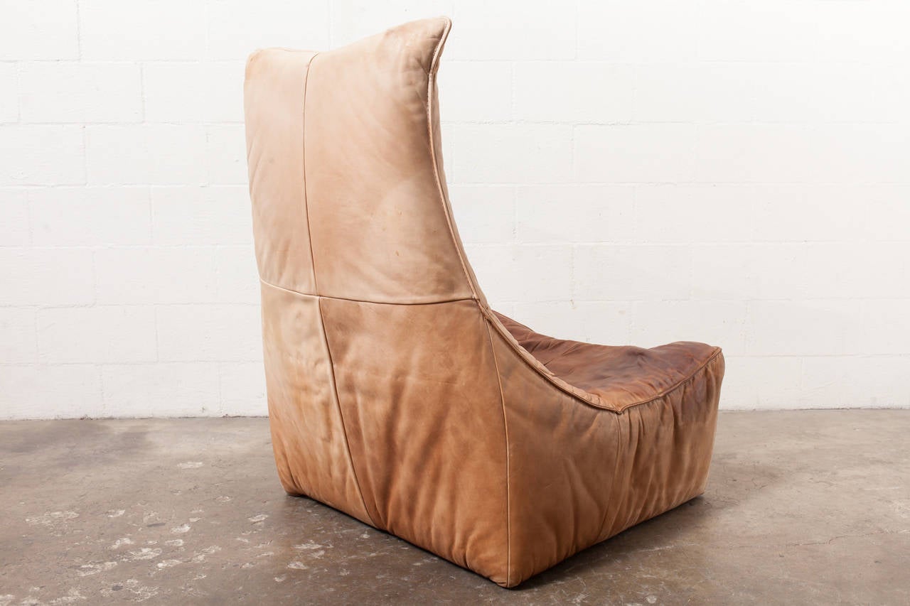 Late 20th Century Gerard Van Den Berg Rock Lounge Chair