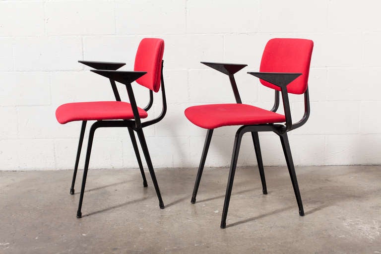 Mid-Century Modern Friso Kramer Revolt Arm Chair