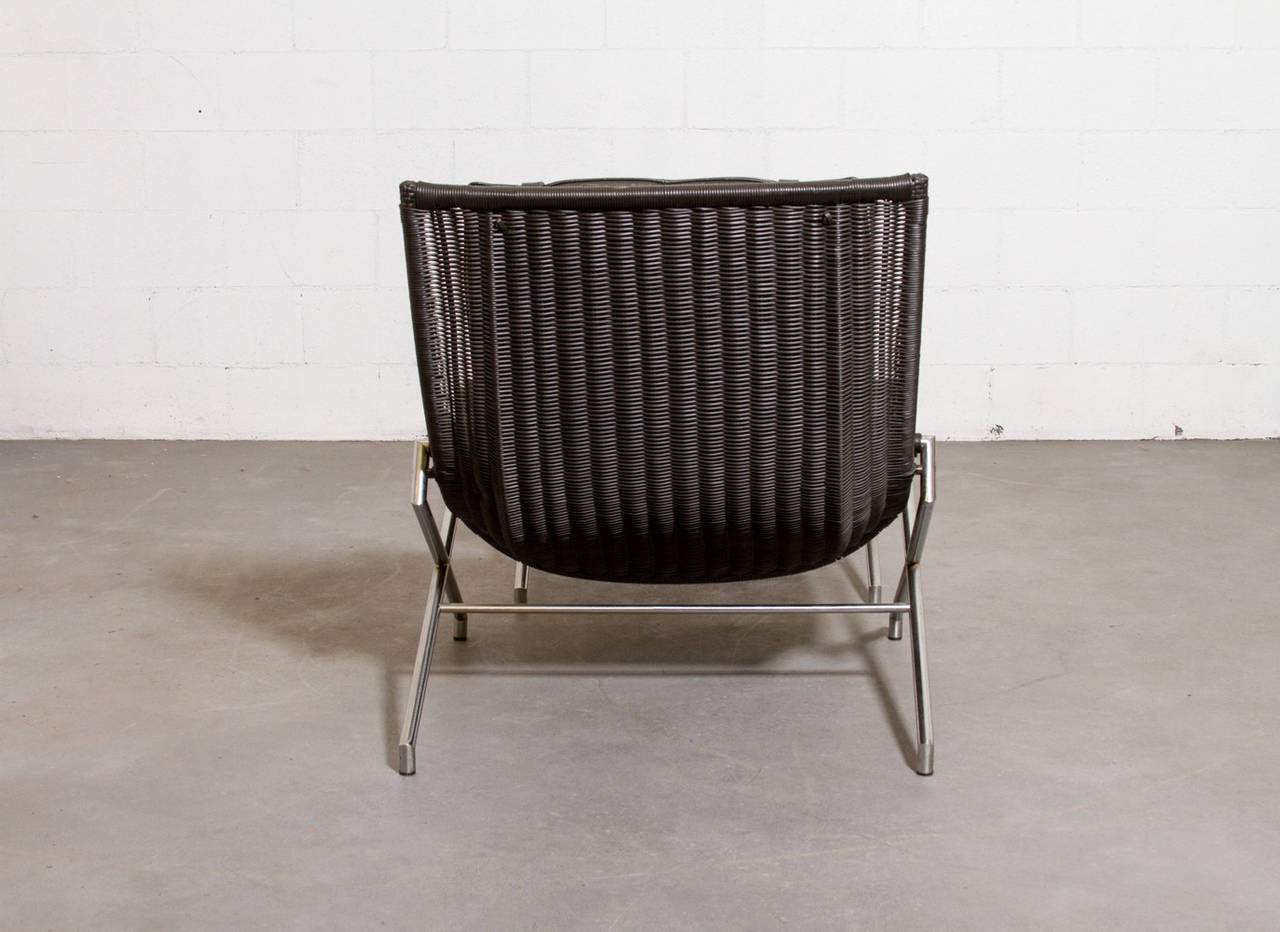 Gerard Van Den Berg for Rohe DES2021 Lounge Chair and Ottoman In Good Condition In Los Angeles, CA