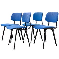 Set of 4 Friso Kramer Revolt Chairs
