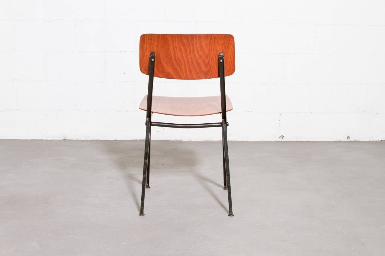 Mid-20th Century Set of Six Friso Kramer Style Result Chairs