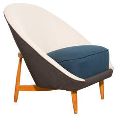 Theo Ruth for Artifort Model 115 Small Lounge Chair