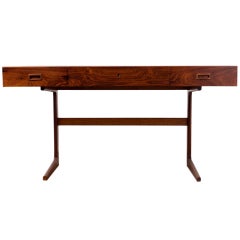 Rosewood Cantilevered Prouve Style Desk