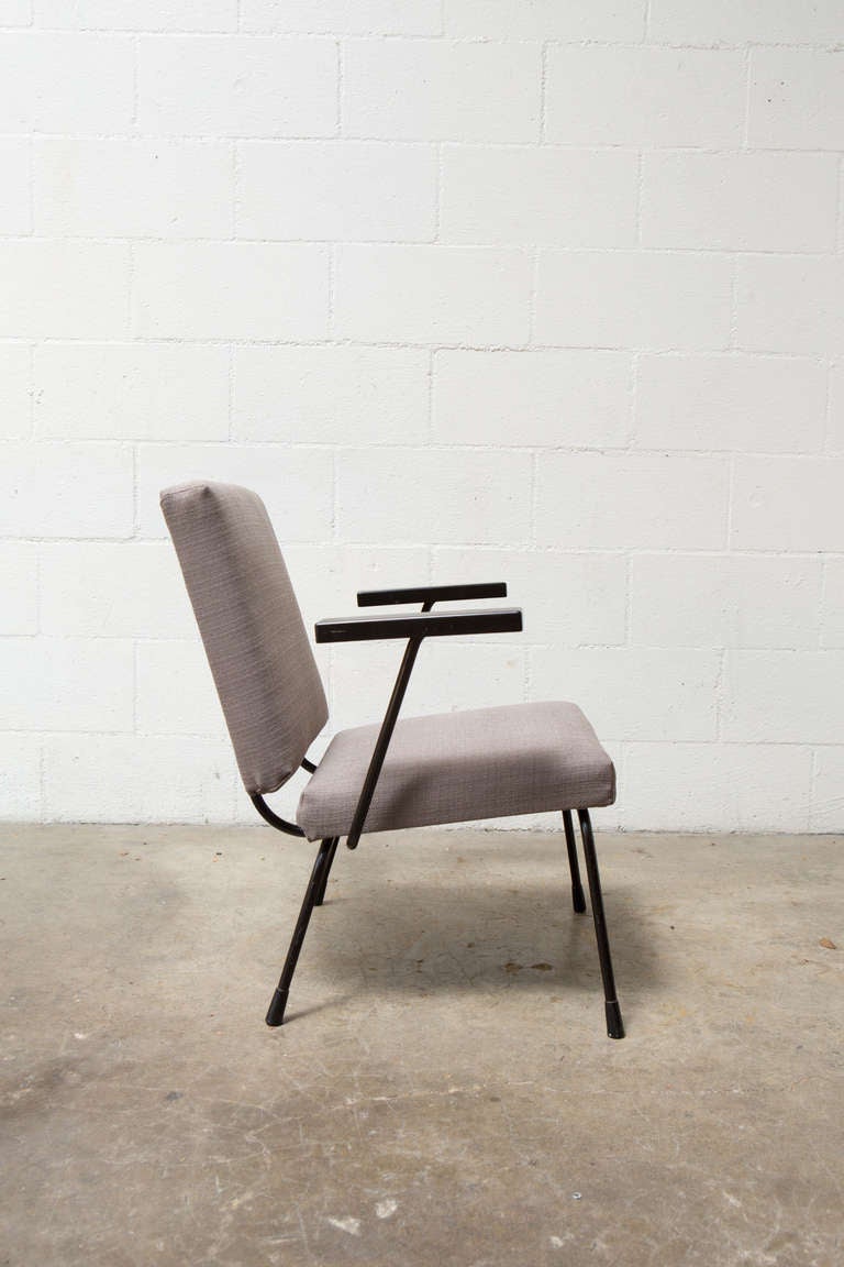Dutch Wim Rietveld 1401 Lounge Chair for Gispen