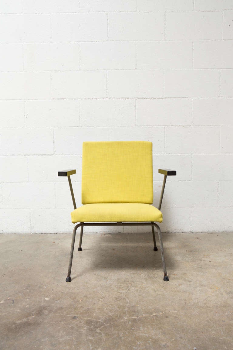 Mid-Century Modern Wm. Rietveld Chair No.9 For Gispen Lounge Chair
