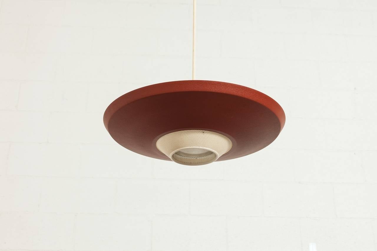 Mid-Century Modern UFO Ceiling Lamp by Louis Kalff for Philips