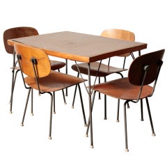 Wm Rietveld Rare Dining Set
