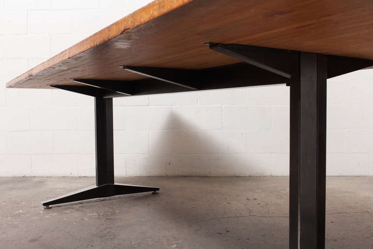 Late 20th Century Gispen Industrial Dining or Conference Table