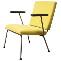 Wm. Rietveld Chair No.9 For Gispen Lounge Chair