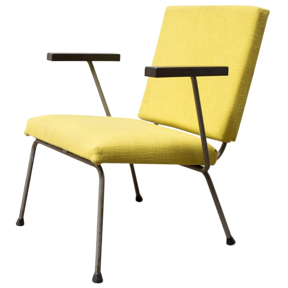 Wm. Rietveld Chair No.9 For Gispen Lounge Chair