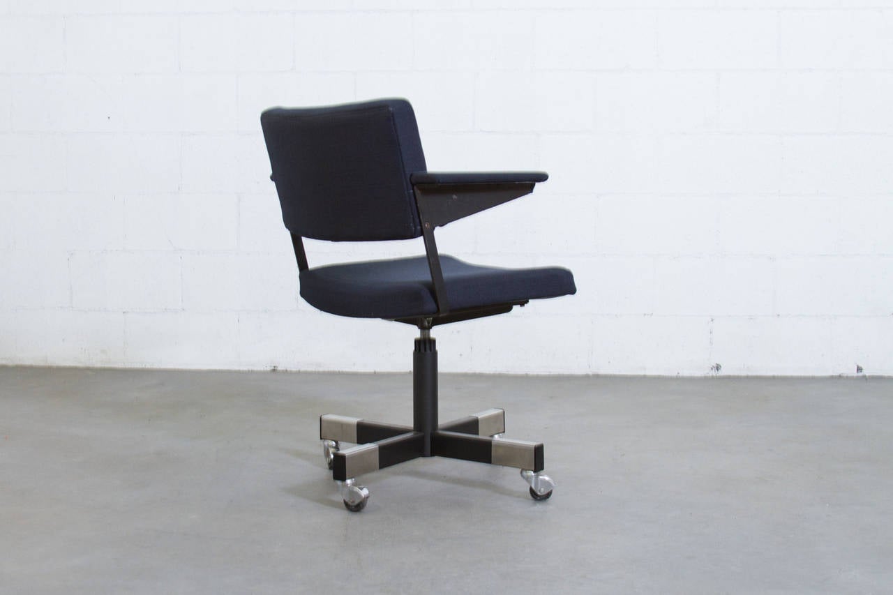 Mid-Century Modern A.R. Cordemeier for Gispen Rolling Office Chair