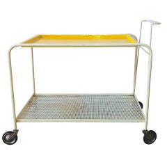 Retro Pilastro Bar Cart with Removable Trays