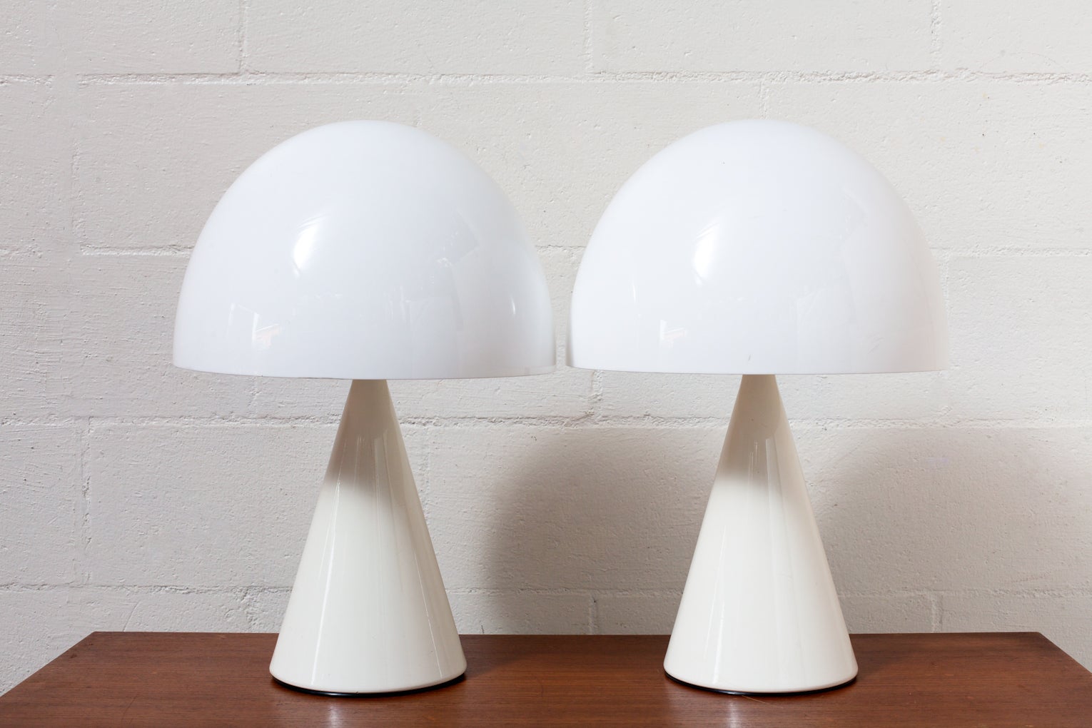 Pair of Guzzini Table Lamps