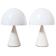 Pair of Guzzini Table Lamps