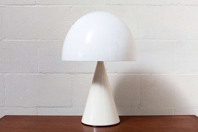 Italian Pair of Guzzini Table Lamps