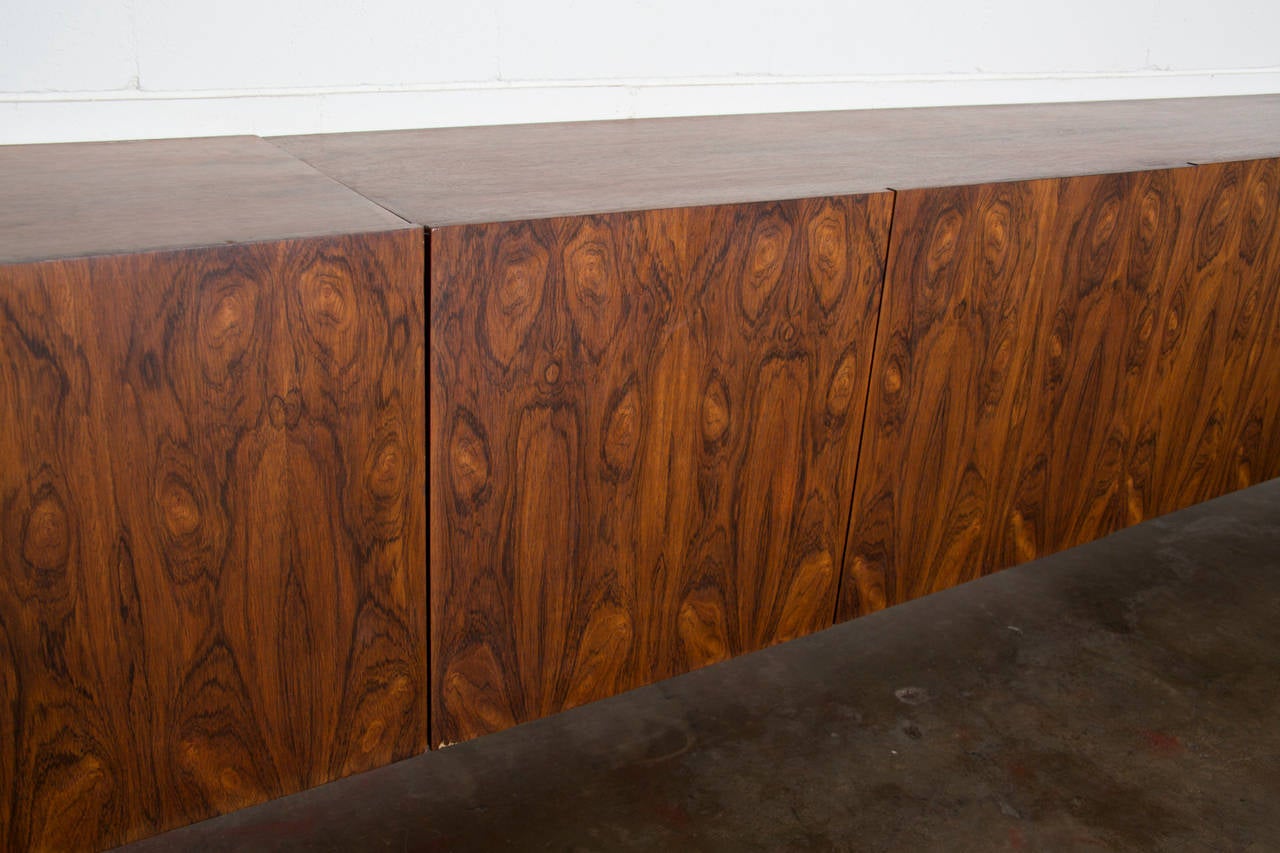 Dutch Floating Rosewood Wall System