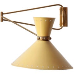 Pierre Guariche 1950's French Wall Lamp