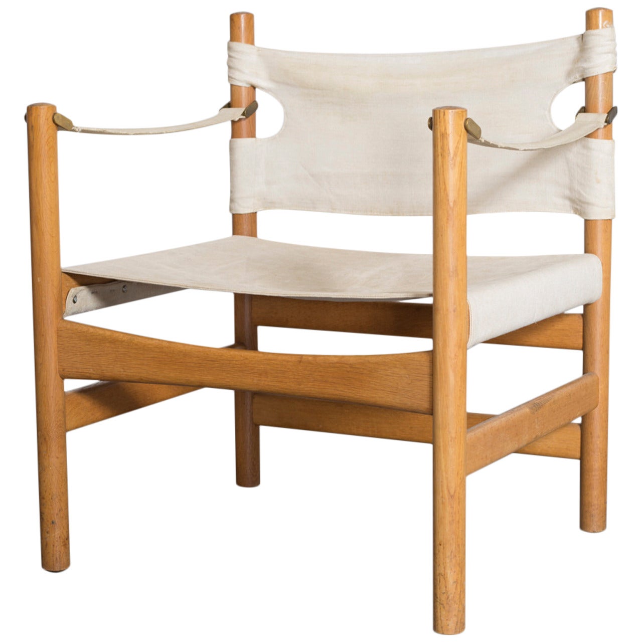 Børge Mogensen #2231 Fredericia Oak Easy Chair