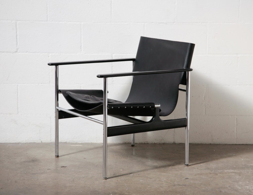 Charles Pollack Sling Chair for Knoll