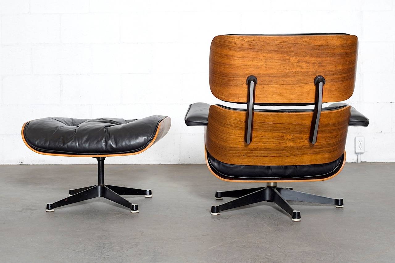 Rosewood Eames Lounge Chair by Herman Miller and Vitra at 1stDibs