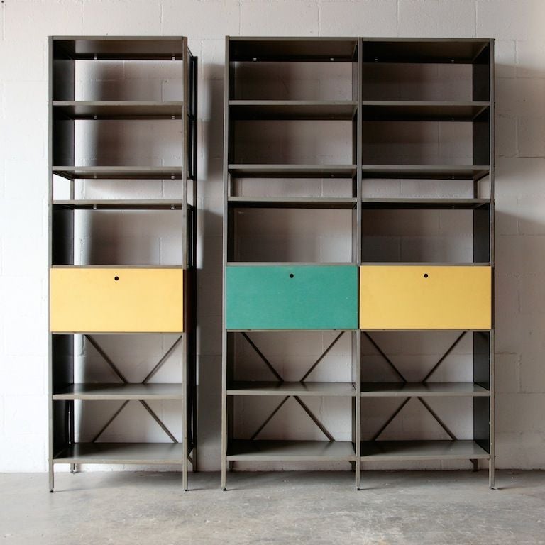 Wim Rietveld 663 Bookcase Cabinet for Gispen 1