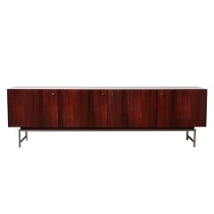 George Nelson Style 8 Ft. Rosewood Credenza