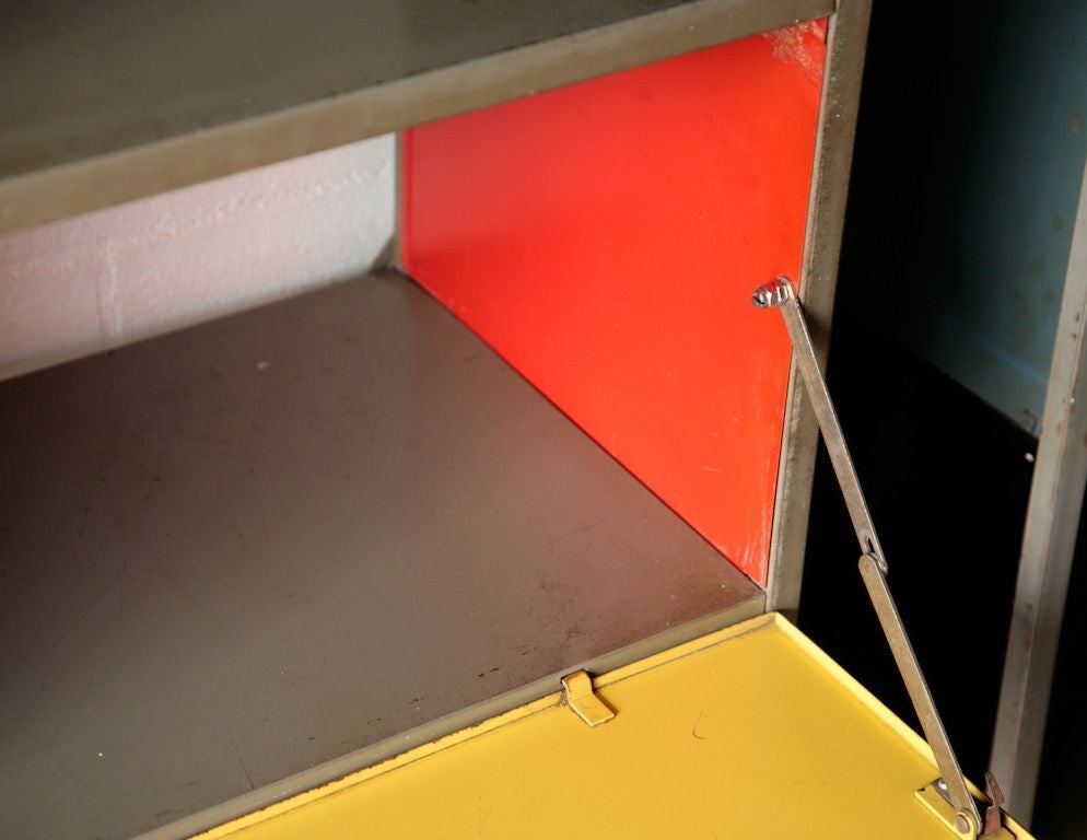 Wim Rietveld 663 Bookcase Cabinet for Gispen