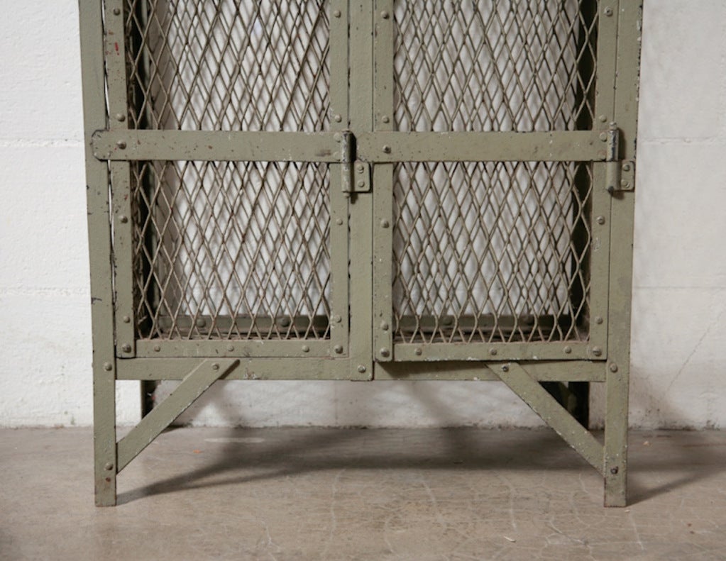 Vintage Gym Locker Cage 4