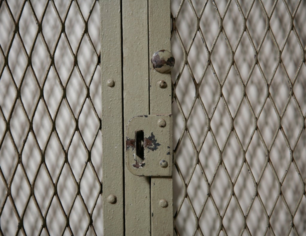 Dutch Vintage Gym Locker Cage