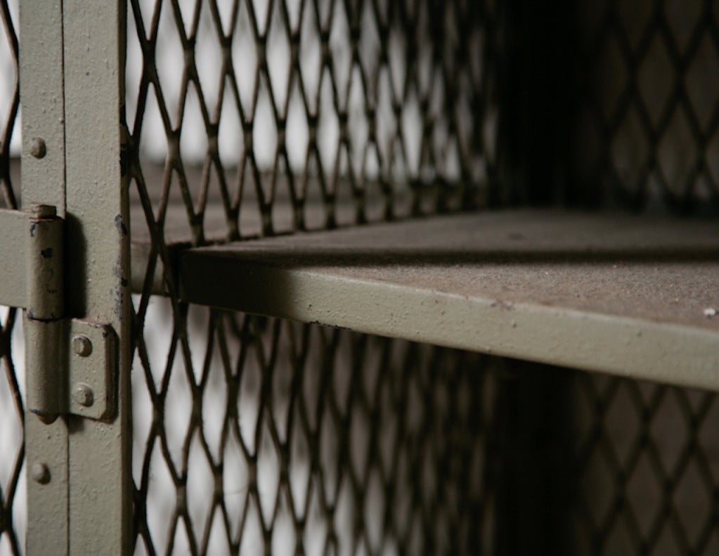 Vintage Gym Locker Cage 3