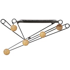 Mathieu Mategot Wallmount Coat Rack